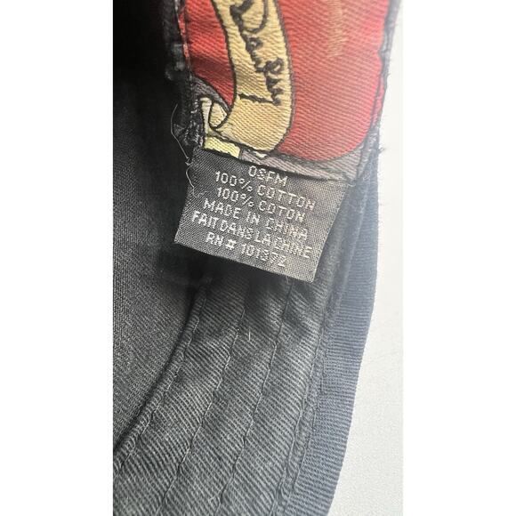 Ed Hardy Stewed Screwed Tattooed Dempsy Flat‎ Hat Pinup Girl One Size Adult Y2K - Picture 6 of 8